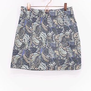 Free People Modern Femme Printed Mini Skirt